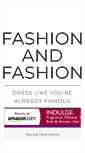 Mobile Screenshot of fashionandfashion.net